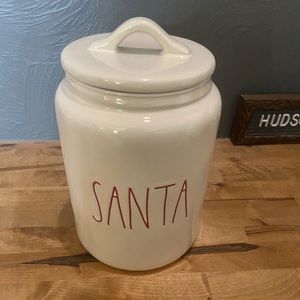 Rae Dunn SANTA Canister